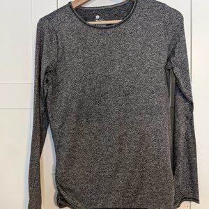 Grey Maternity Long Sleeve Workout Top | All in Motion